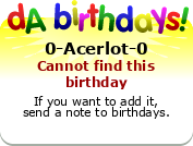 My birthday badge