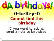 My birthday badge