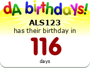 My birthday badge