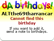 My birthday badge
