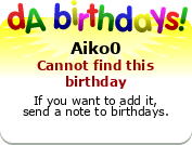 My birthday badge