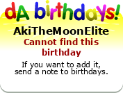 My birthday badge