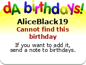 My birthday badge