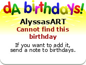 My birthday badge