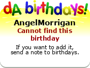 My birthday badge