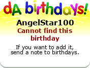 My birthday badge