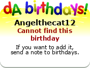 My birthday badge
