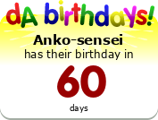 My birthday badge