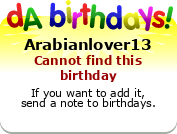 My birthday badge