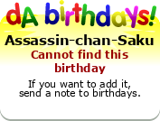 My birthday badge
