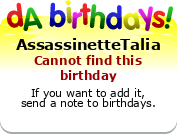 My birthday badge