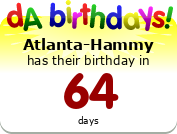 My birthday badge