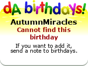 My birthday badge