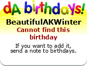 My birthday badge