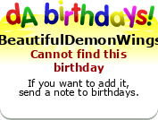 My birthday badge