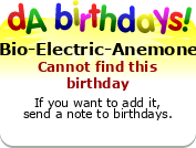 My birthday badge
