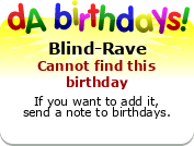 My birthday badge