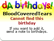 My birthday badge
