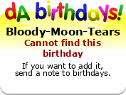 My birthday badge