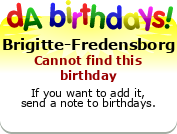 My birthday badge