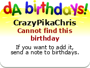 Mah B-Day application <3