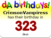My birthday badge