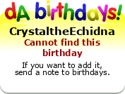 My birthday badge