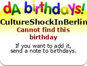 My birthday badge