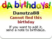 My birthday badge