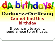 My birthday badge