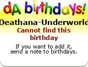 My birthday badge
