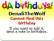 My birthday badge