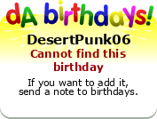 My birthday badge
