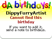 My birthday badge