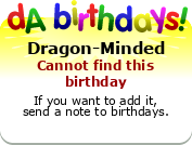 My birthday badge