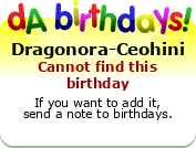 My birthday badge