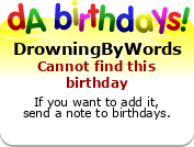 My birthday badge