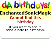 My birthday badge