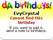 My birthday badge