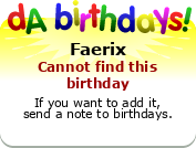 Faerix's webcam