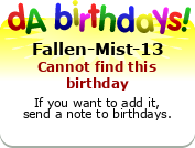 My birthday badge