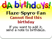 My birthday badge