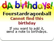My birthday badge