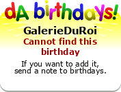 My birthday badge