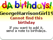My birthday badge