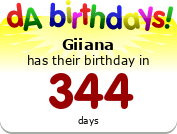 My birthday badge