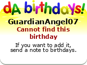 My birthday badge