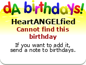 My birthday badge