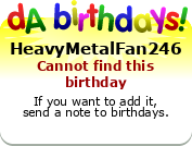 My birthday badge
