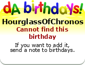 My birthday badge